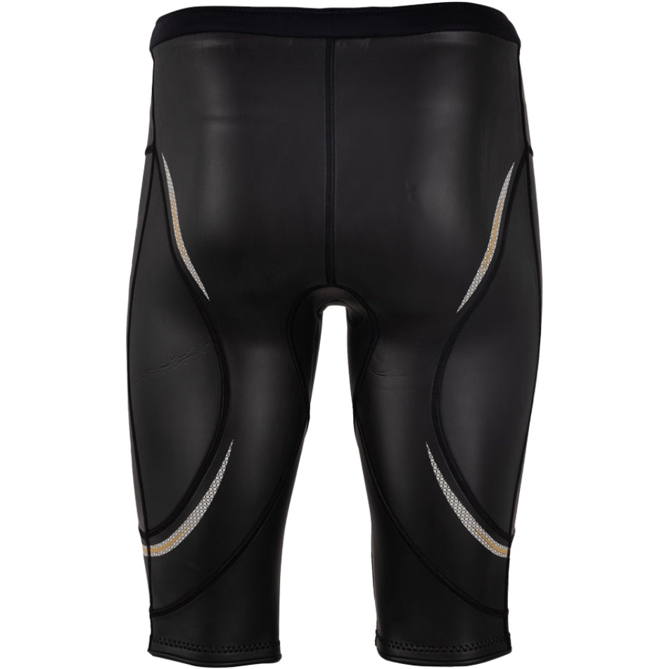 2026 HUUB Heren TC Performance Zwemshort TCSHORT - Black / Zilver